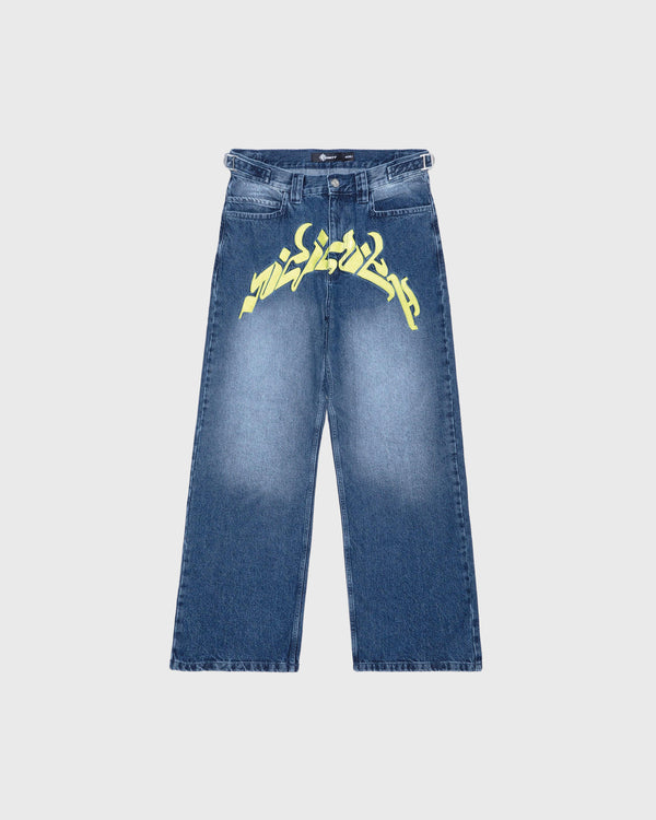 Vicinity Mirage Denim Geel Vooraanzicht 