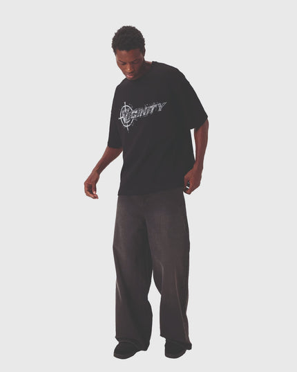 Vicinity Architecture t-Shirt Zwart actiefoto