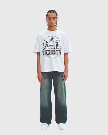 Vicinity Six Shooter Dual t-Shirt Wit verre aanzicht