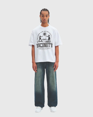Vicinity Six Shooter Dual t-Shirt Wit verre aanzicht