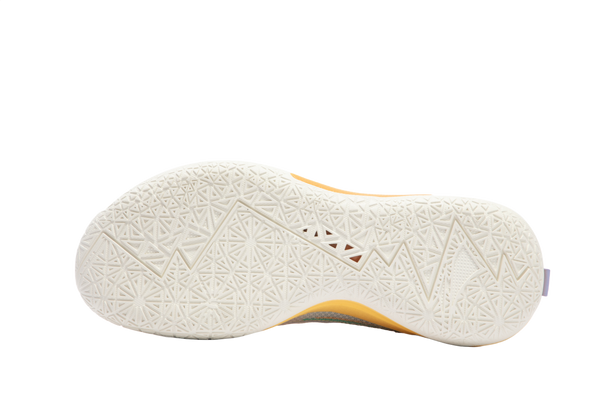 361 Degrees BIG3 5.0 - WIND RISES Basketbalschoen Wit/Geel/Grijs