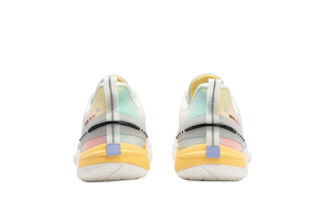361 Degrees BIG3 5.0 - WIND RISES Basketbalschoen Wit/Geel/Grijs