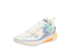 361 Degrees BIG3 5.0 - WIND RISES Basketbalschoen Wit/Geel/Grijs