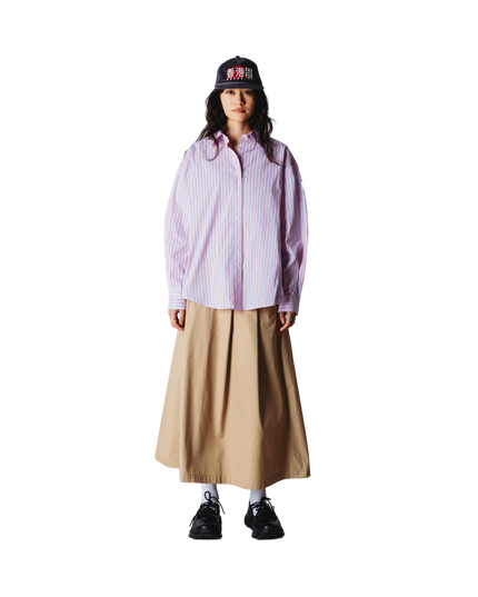 Woodbird Liva Stripe Overhemd Roze