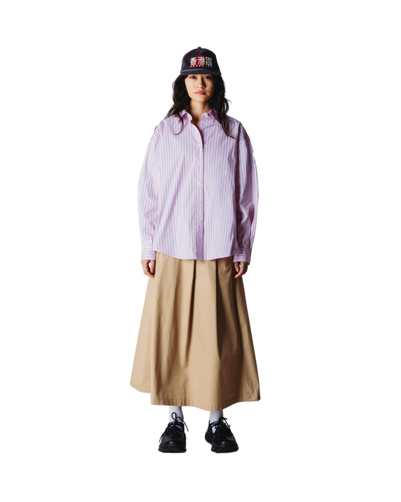 Woodbird Liva Stripe Overhemd Roze