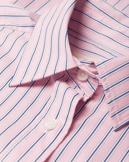 Woodbird Liva Stripe Overhemd Roze