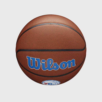 Wilson NBA Philadelphia 76ers Composite In/Outdoor Basketbal (7)