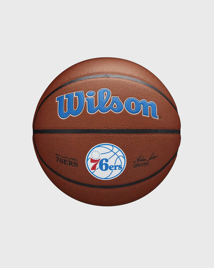Wilson NBA Philadelphia 76ers Composite In/Outdoor Basketbal (7)