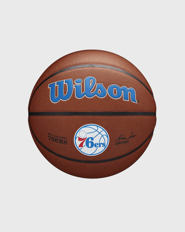 Wilson NBA Philadelphia 76ers Composite In/Outdoor Basketbal (7)