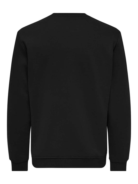 Only & Sons Jordan Reg Crew Sweater Black