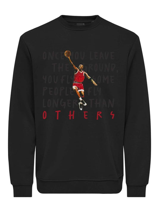 Only & Sons Jordan Reg Crew Sweater Black