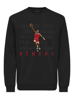 Only & Sons Jordan Reg Crew Pullover Schwarz