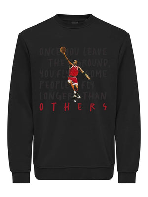Only & Sons Jordan Reg Crew Pullover Schwarz