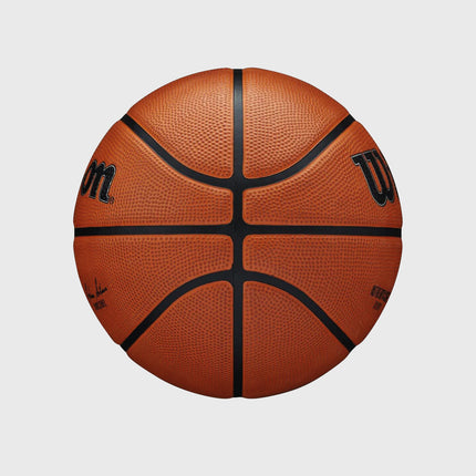 wilson buiten basketbal outdoor maat 7 6 5 heren kinderen dames authentic rubber buiten nba burned sports zijkant productfoto