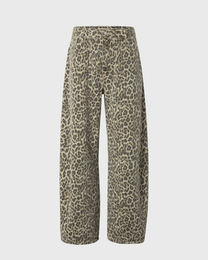 Woodbird Ghat Twisted Leo Jeans, vooraanzicht plat gelegd