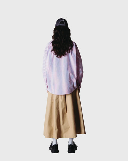 Woodbird Liva Stripe Overhemd Roze
