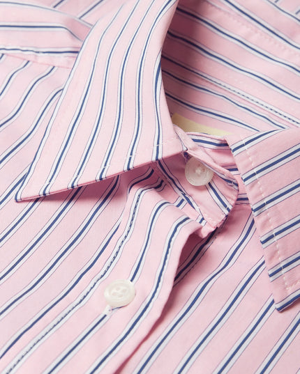Woodbird Liva Stripe Overhemd Roze
