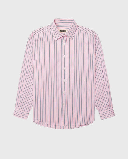 Woodbird Liva Stripe Overhemd Roze