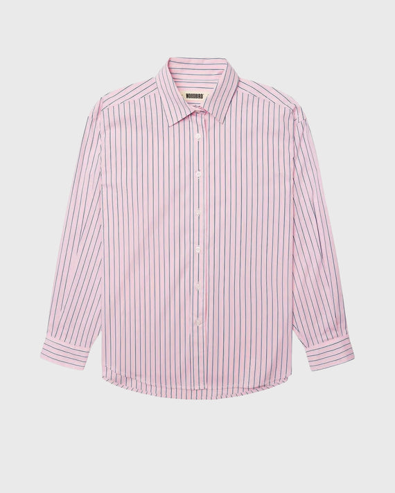 Woodbird Liva Stripe Overhemd Roze