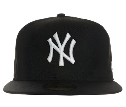 New Era New York Yankees 59Fifty Fitted Cap Zwart Wit