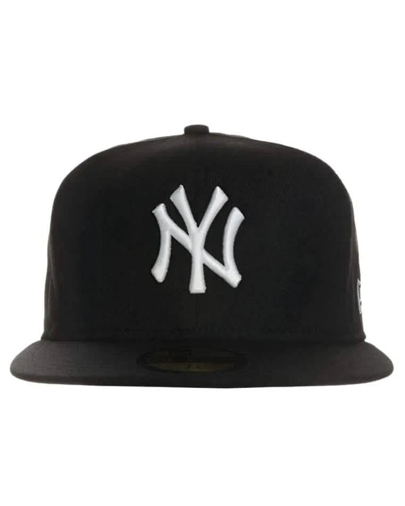New Era New York Yankees 59Fifty Fitted Cap Zwart Wit
