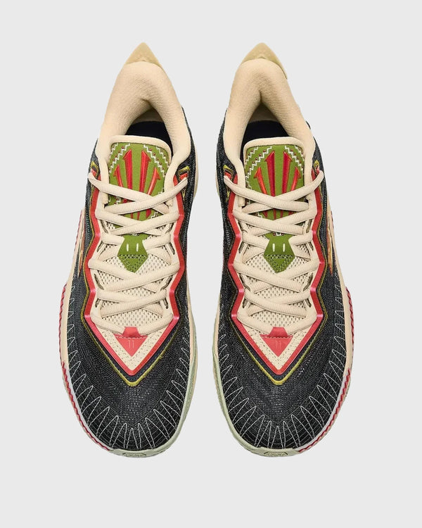 Anta KAI 2 Clutch Kyrie Irving Basketbalschoen Zwart bovenaanzicht