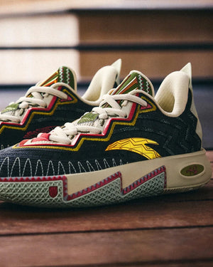 Anta KAI 2 Clutch Kyrie Irving Basketbalschoen Zwart cu