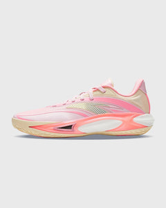 Anta Scalpel 3 Basketbalschoen Roze Wit links