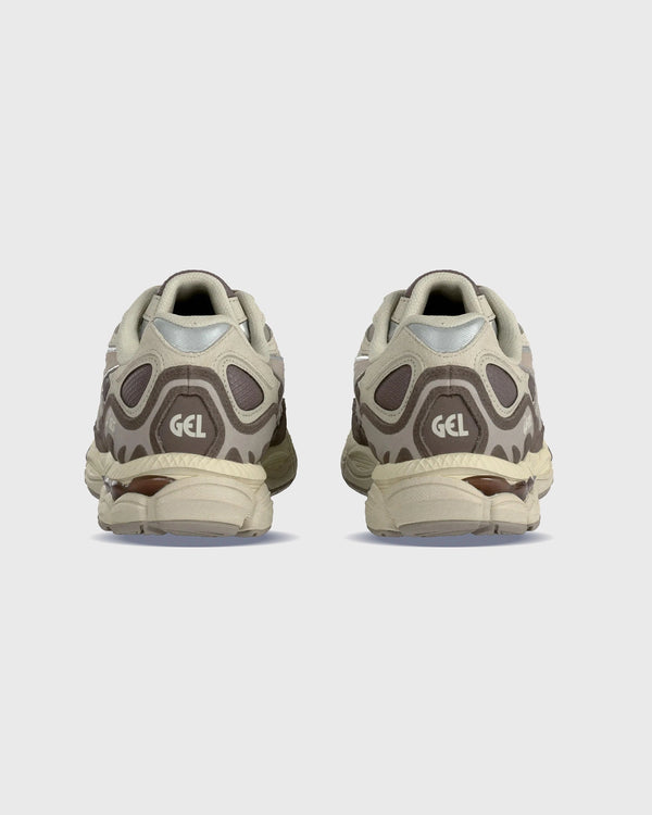Asics Gel NYC Sneaker Cocoa Powder achteraanzicht