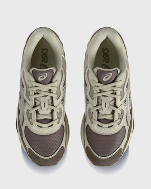 Asics Gel NYC Sneaker Cocoa Powder bovenaanzicht