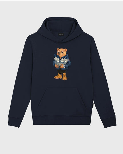 Baron Filou Hoodie Filou 190 The Bottle King Donkerblauw
