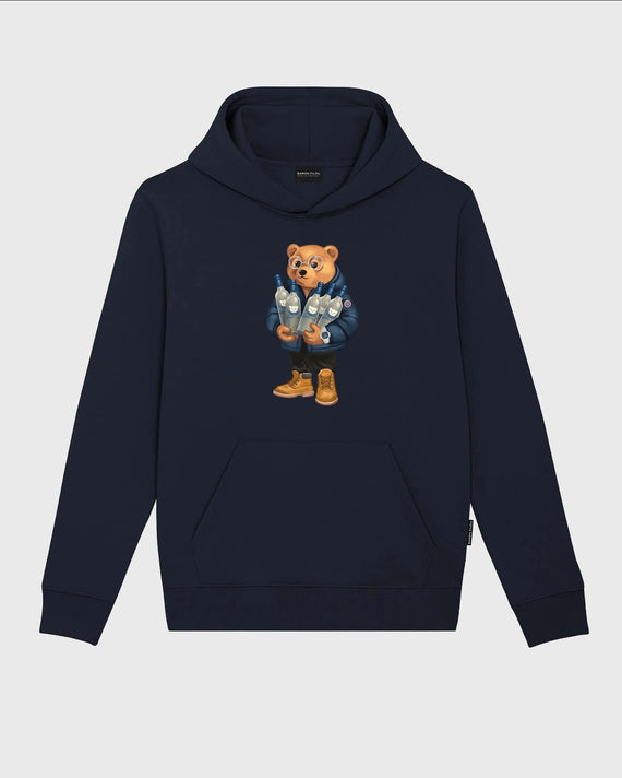 Baron Filou Hoodie Filou 190 The Bottle King Donkerblauw