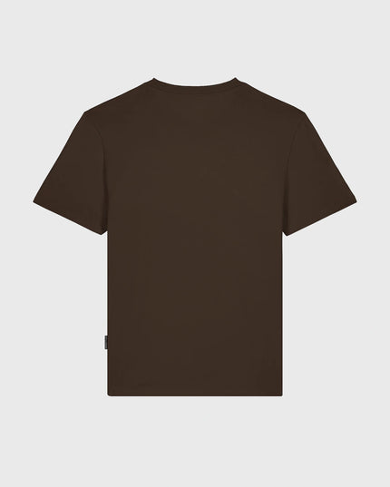 Baron Filou T-shirt Filou 183 The Weekend Driver Chocoladebruin
