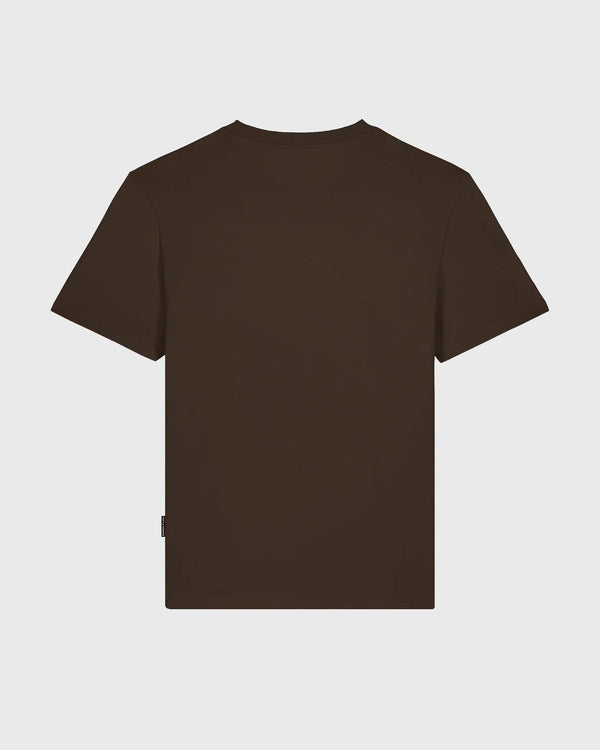 Baron Filou T-shirt Filou 183 The Weekend Driver Chocoladebruin
