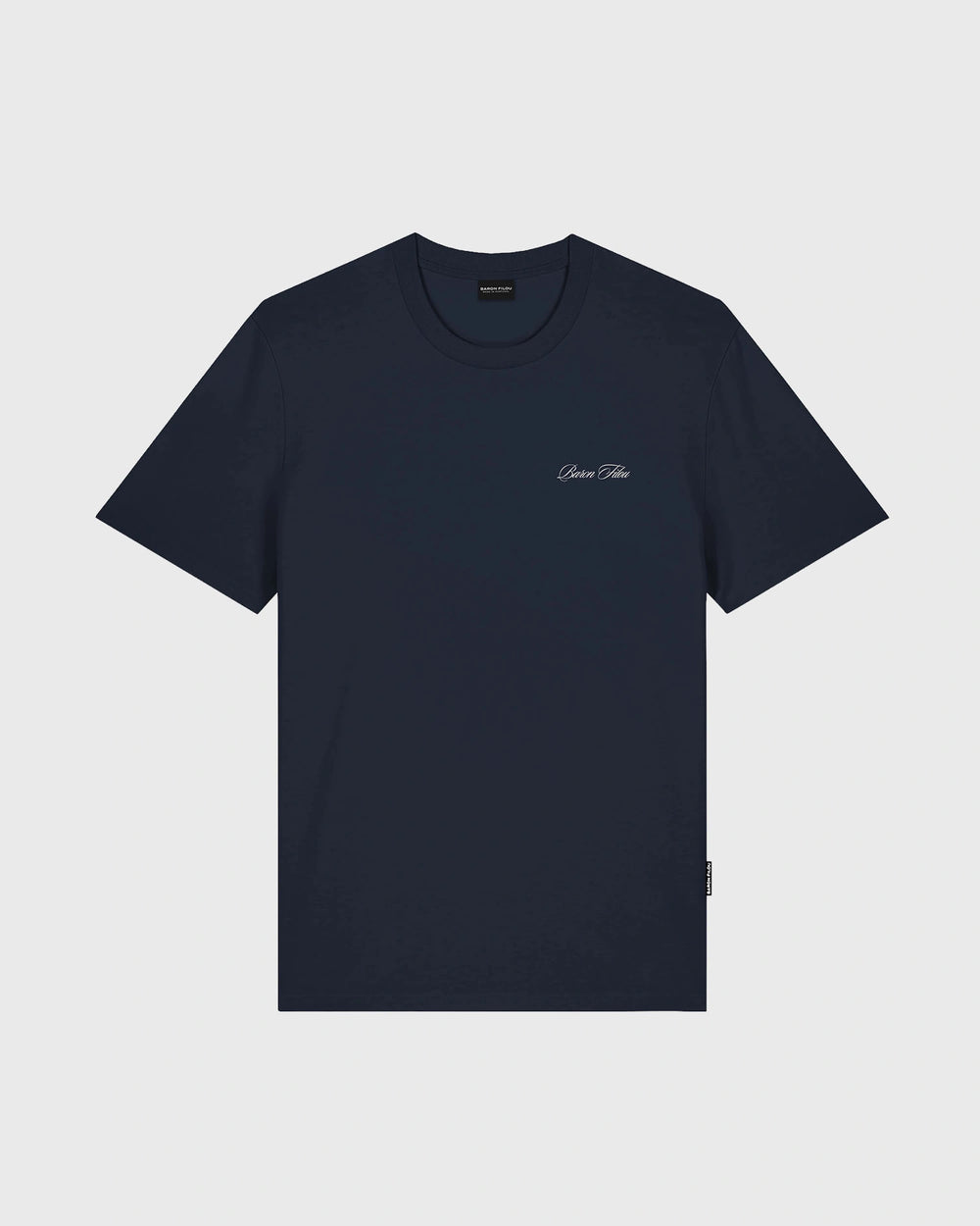Baron Filou T-shirt Filou 187 Chalet Owners Club Backprint Donkerblauw
