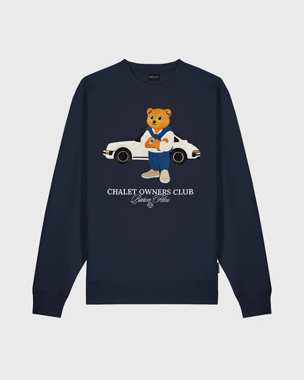 Baron Filou T-shirt Filou 186 The Vintage Driver Donkerblauw