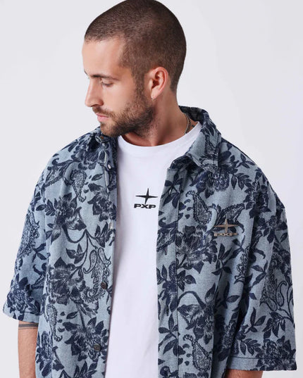 Project X Paris T-shirt Green Rush Blau