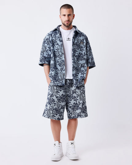 Project X Paris T-shirt Green Rush Blau