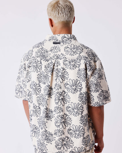 Project X Paris Street Bloom Polo Weiß