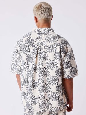 Project X Paris Street Bloom Polo Wit