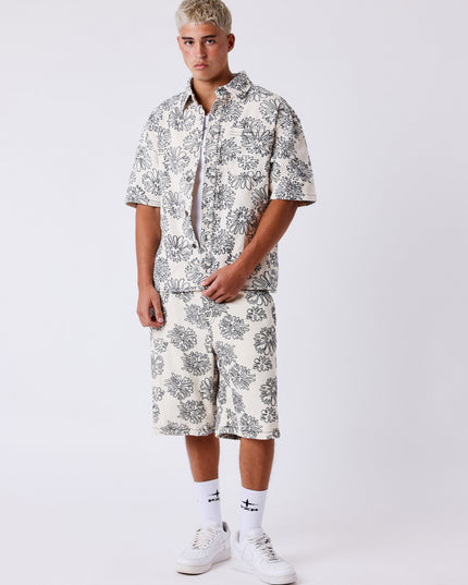 Project X Paris Street Bloom Polo Weiß