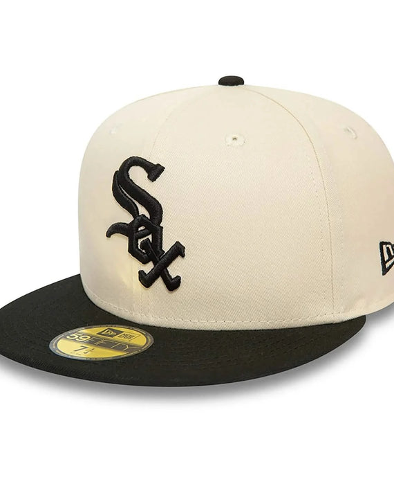 Passgenaue 59FIFTY-Kappe in Teamfarbe der Chicago White Sox
