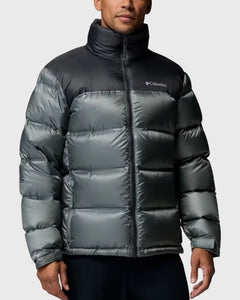 Columbia Powder Keg Heat Seal Down Puffer Groen Grijs cu voor