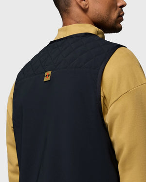 Columbia Sauvie Sky Uplander Vest Zwart cu achteraanzicht