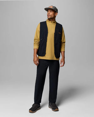 Columbia Sauvie Sky Uplander Vest Zwart vooraanzicht