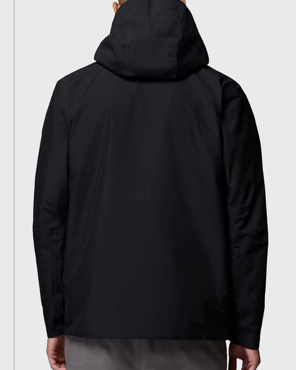 Columbia Street Commuter Insulated Jacket Zwart vooraanzicht 