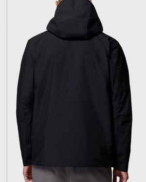 Columbia Street Commuter Insulated Jacket Zwart achteraanzicht