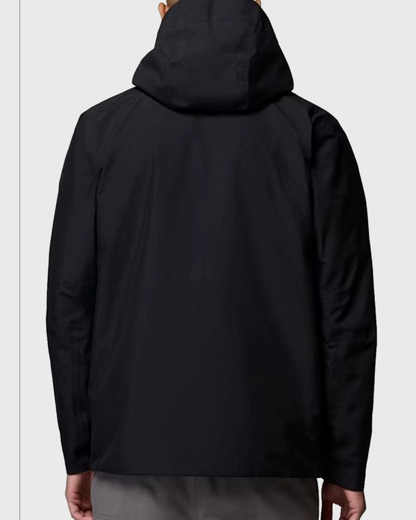 Columbia Street Commuter Insulated Jacket Zwart achteraanzicht