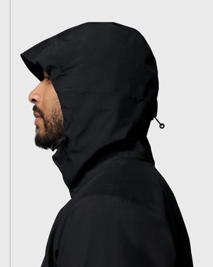 Columbia Street Commuter Insulated Jacket Zwart capuichon