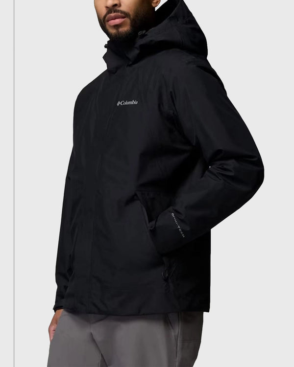 Columbia Street Commuter Insulated Jacket Zwart zijaanzicht